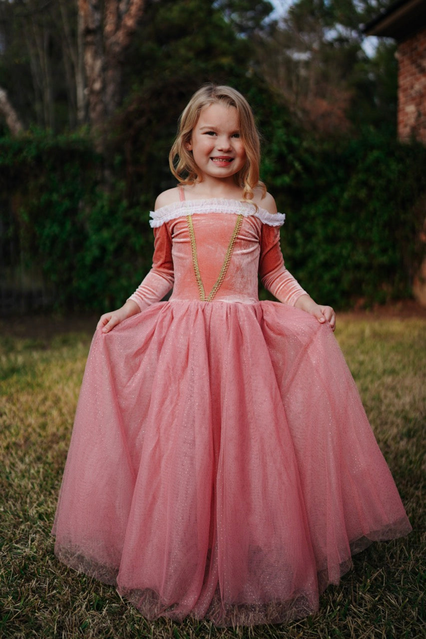 The Sleeping Princess Briar Rose Pink Couture Costume Dress – Joy